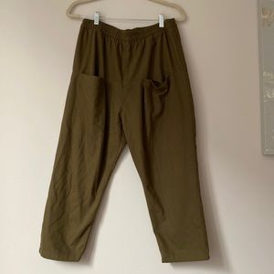 ZARA army green pants